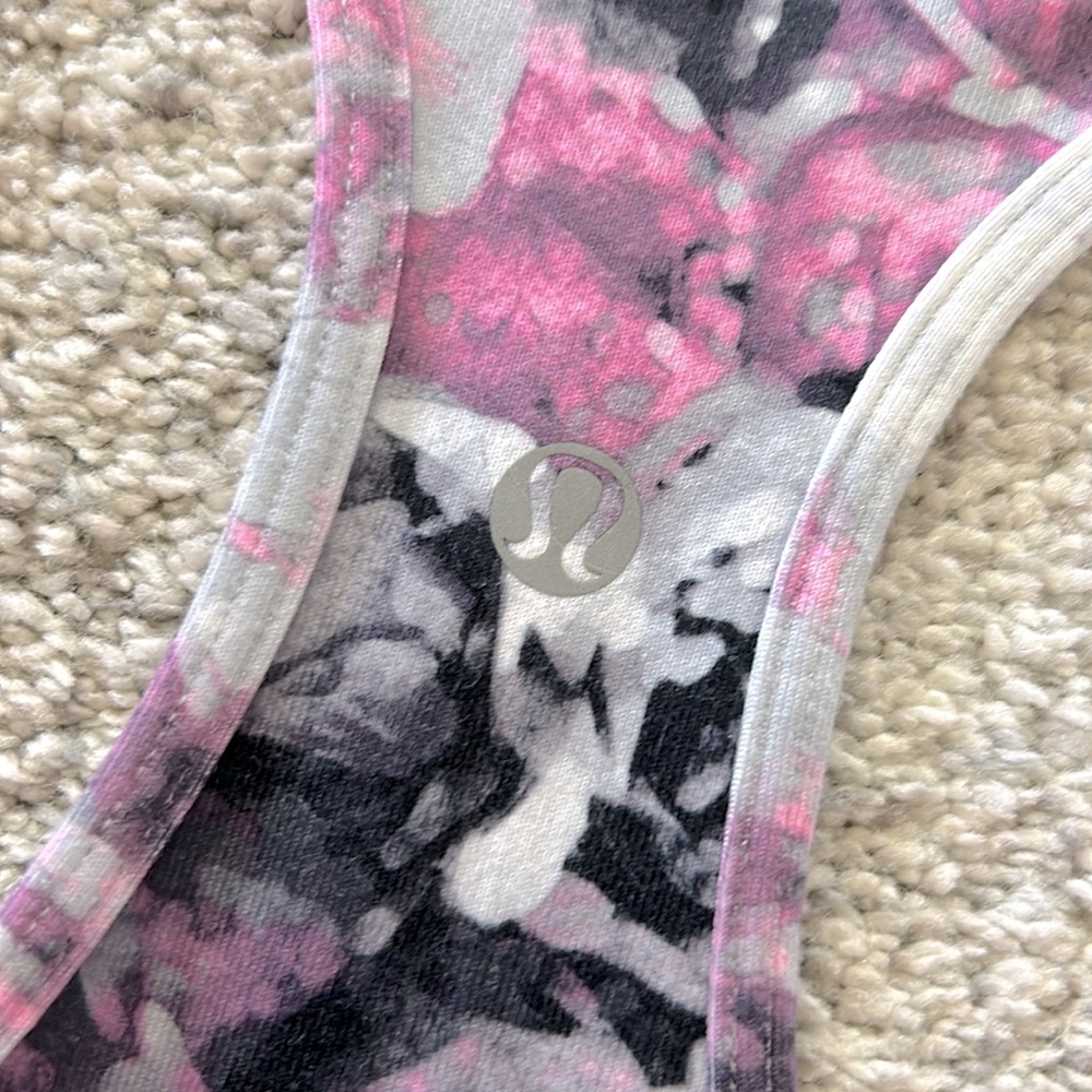 Lululemon Floral Athletic Tank - Picture 7 of 7